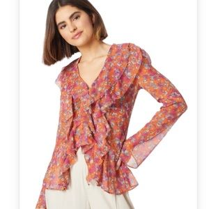 NWT Free people Tulip 🌷 ditsy shirt Med
